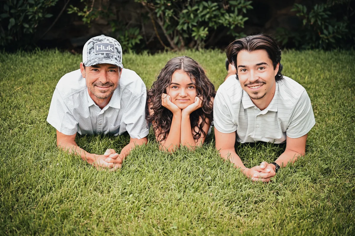 Chad, Bella and Tristan Manning
