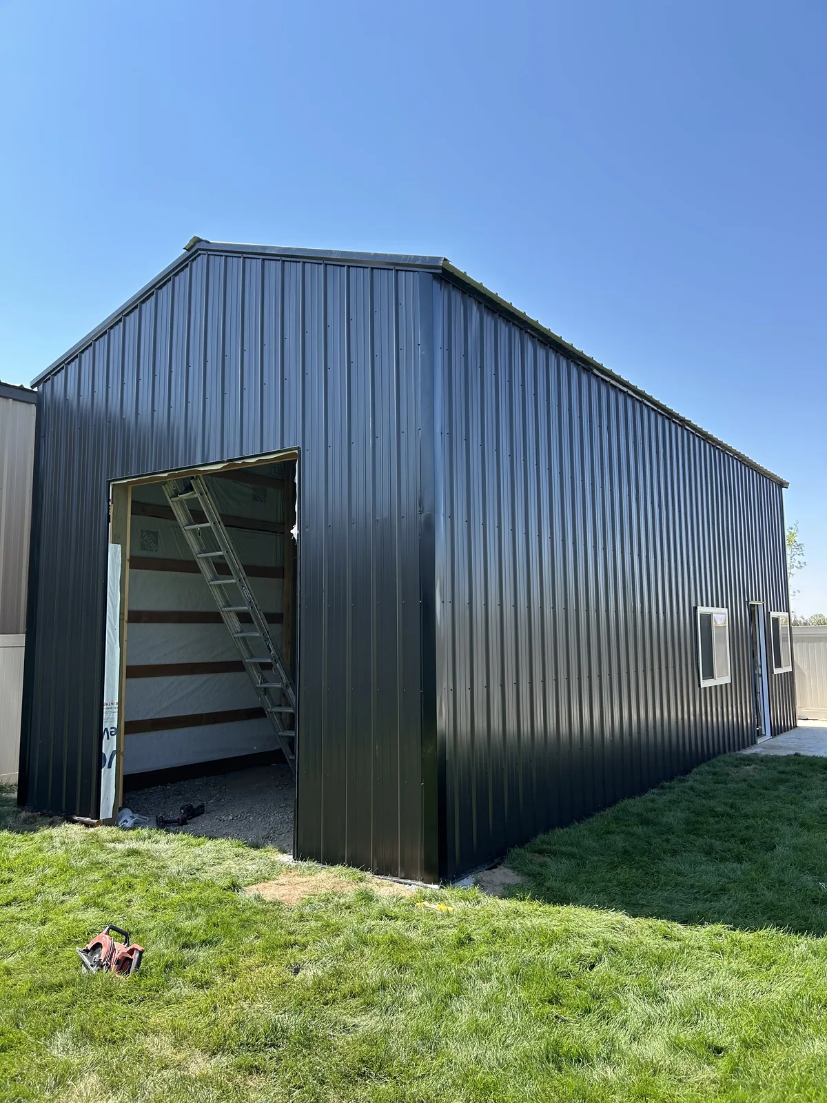 Pole Barn Completion